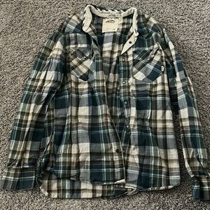 Vans blue long sleeved shirt